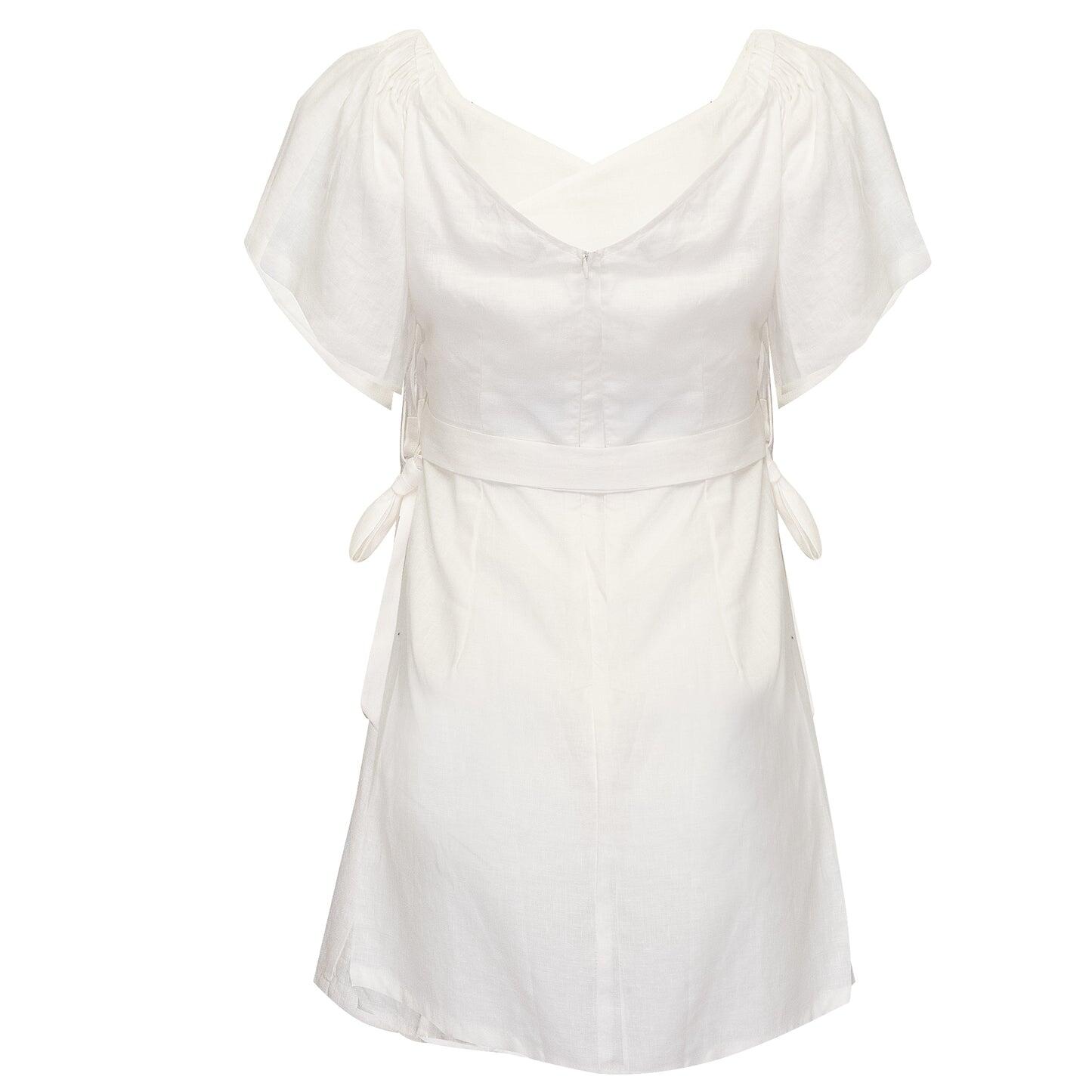 Load image into Gallery viewer, Mafi Shirt Dress Off White
