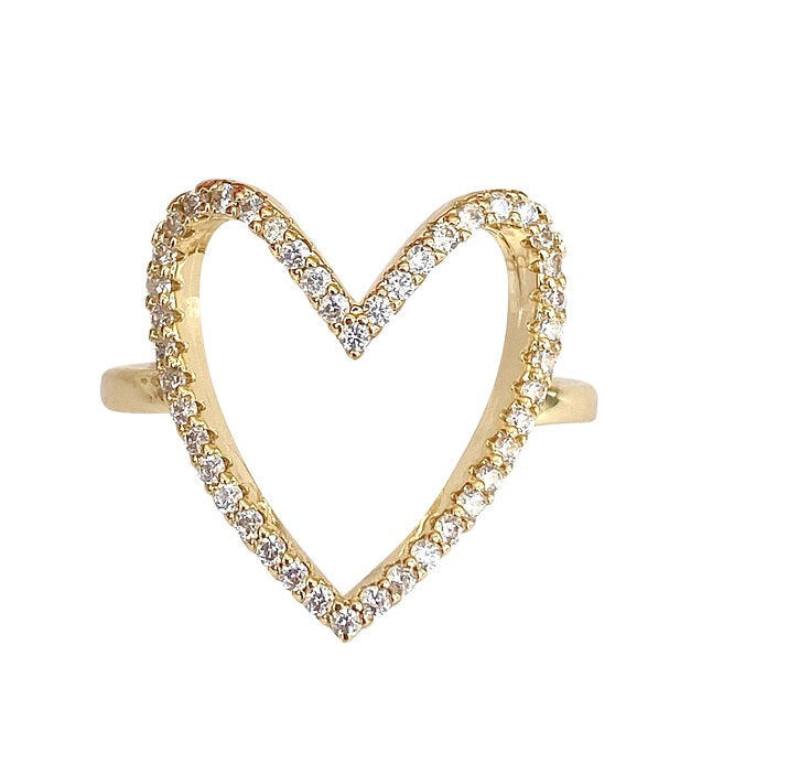 Open Heart Ring - Ring