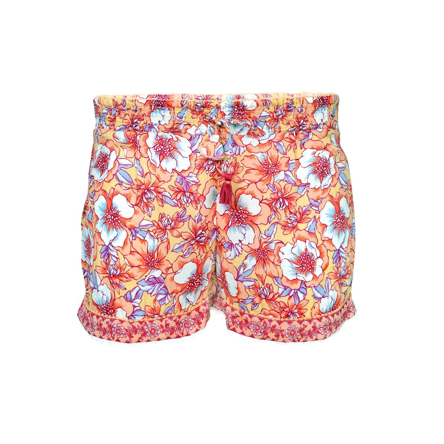 Kids Cindy Shorts Yellow Dalia - Shorts