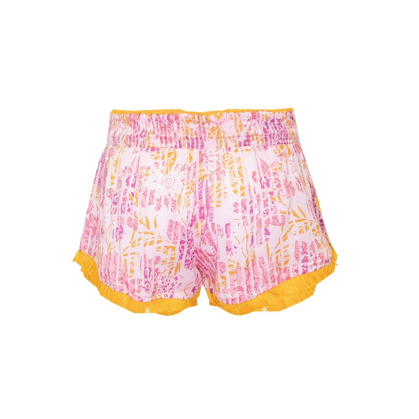 Lulu Boxer Short Kids Pink Marigold