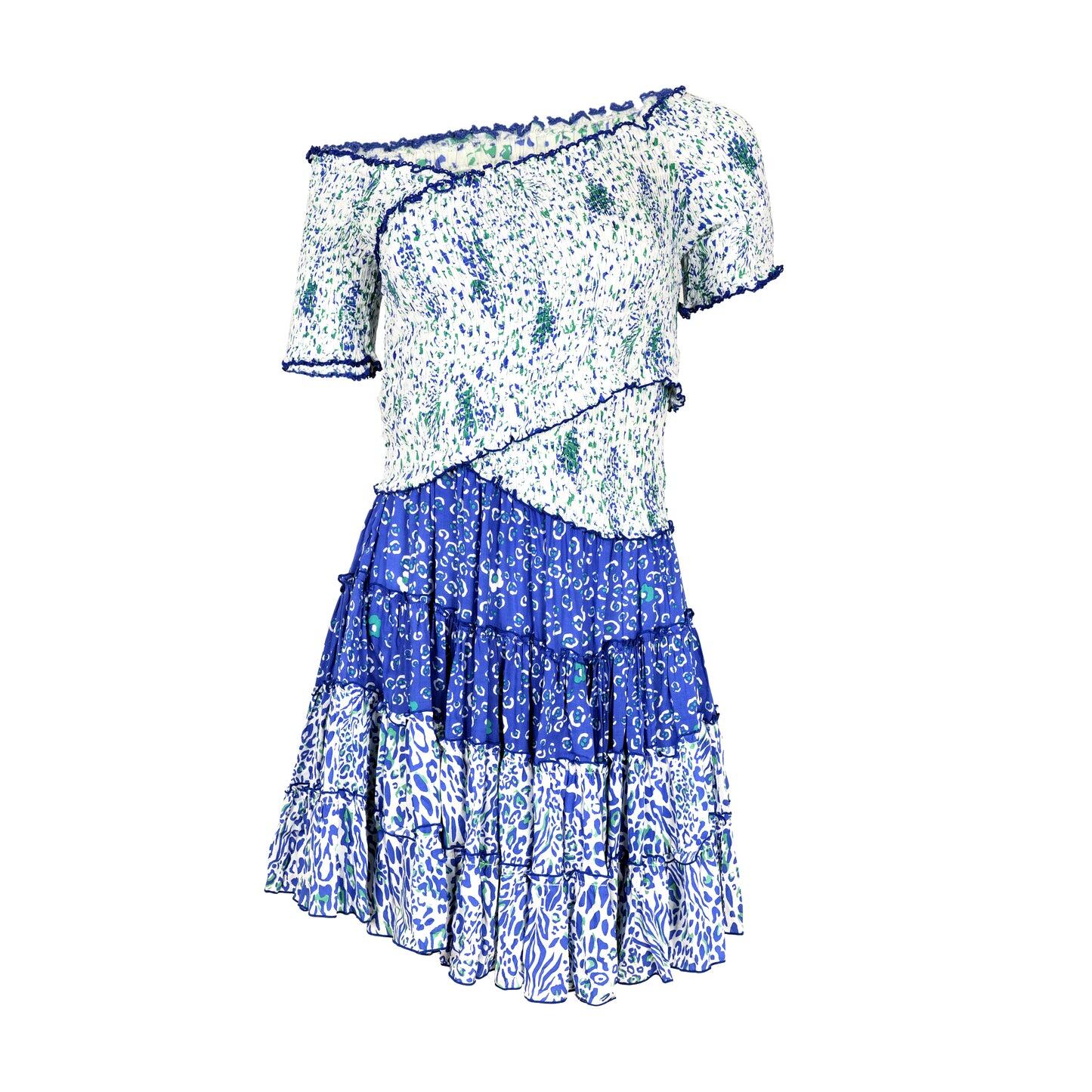 Mini Dress Soledad Blue St. Tropez Viscose - Dress