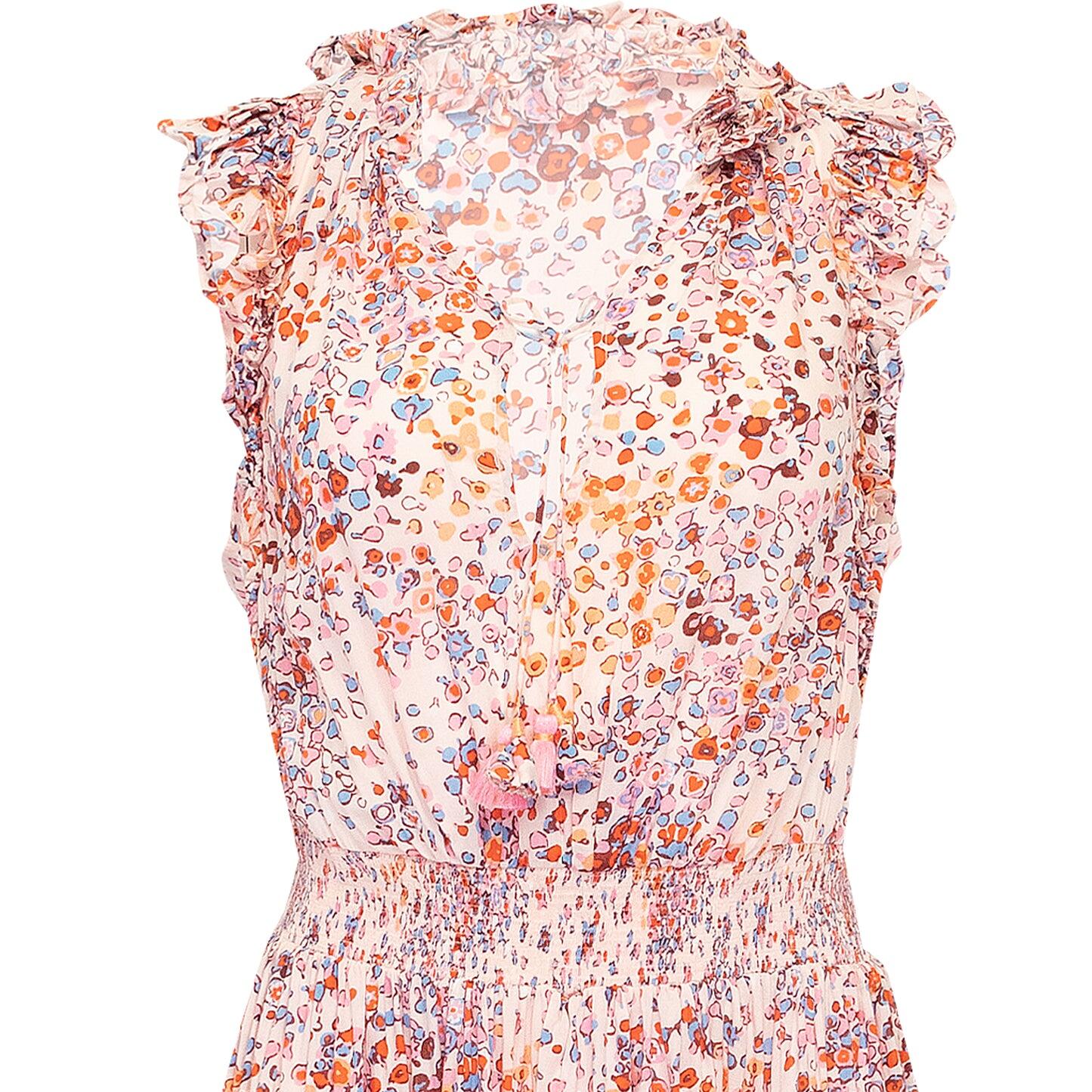 Mini Dress Triny Ruffled Pink Murrina - Dress