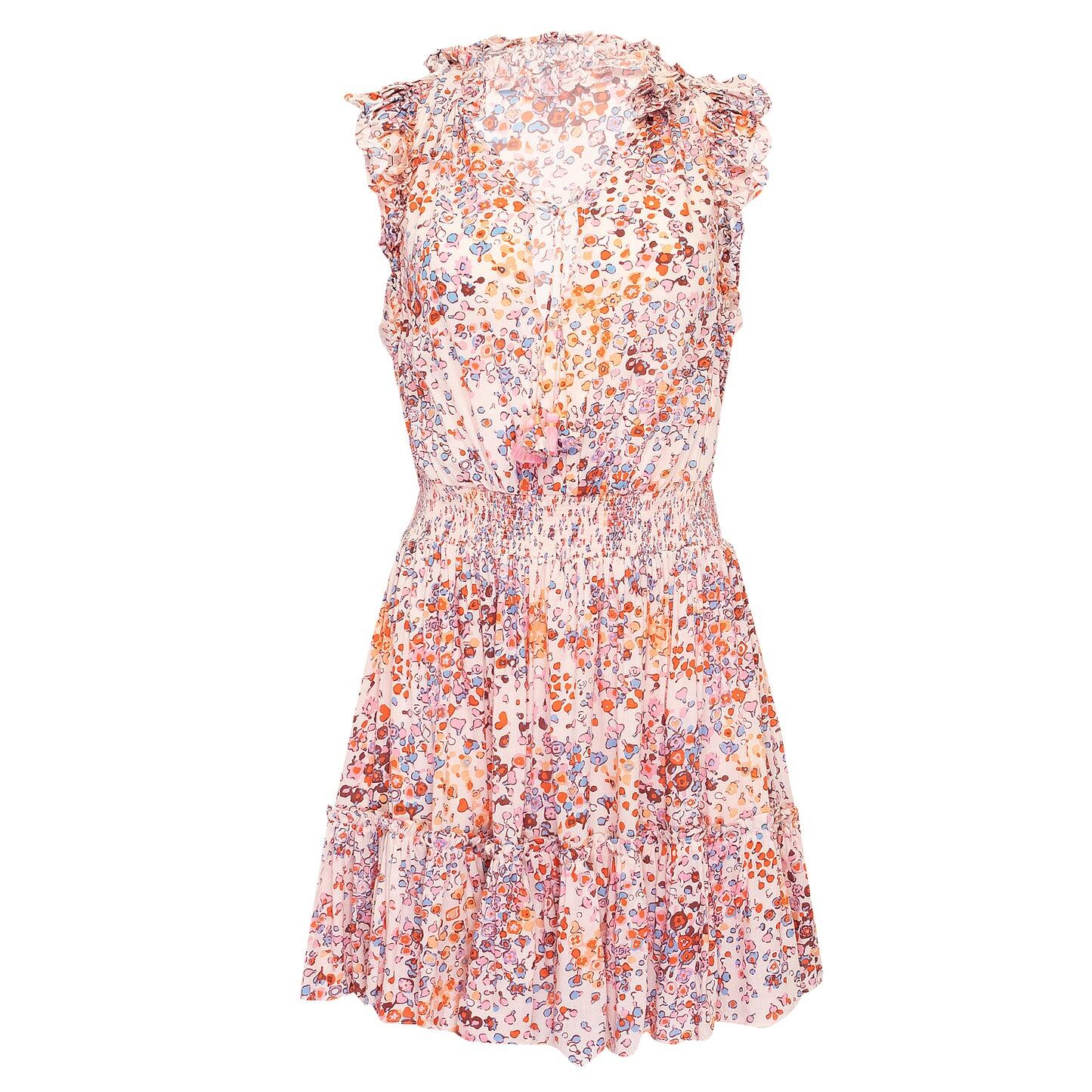 Mini Dress Triny Ruffled Pink Murrina - Dress