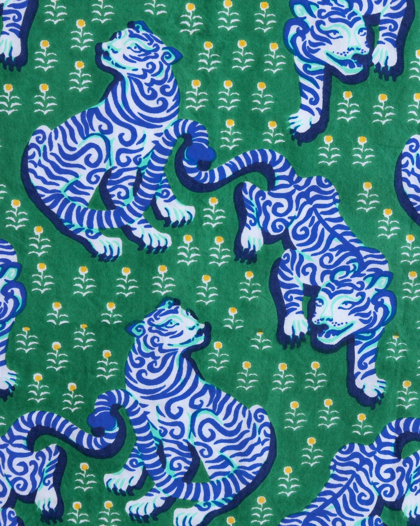Tiger Queen Long Sleep Set Jade - Pajama