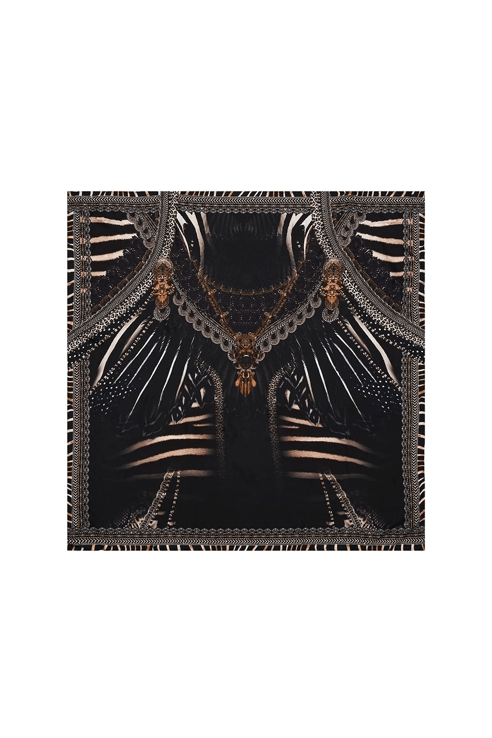  Large Square Designer Scarf