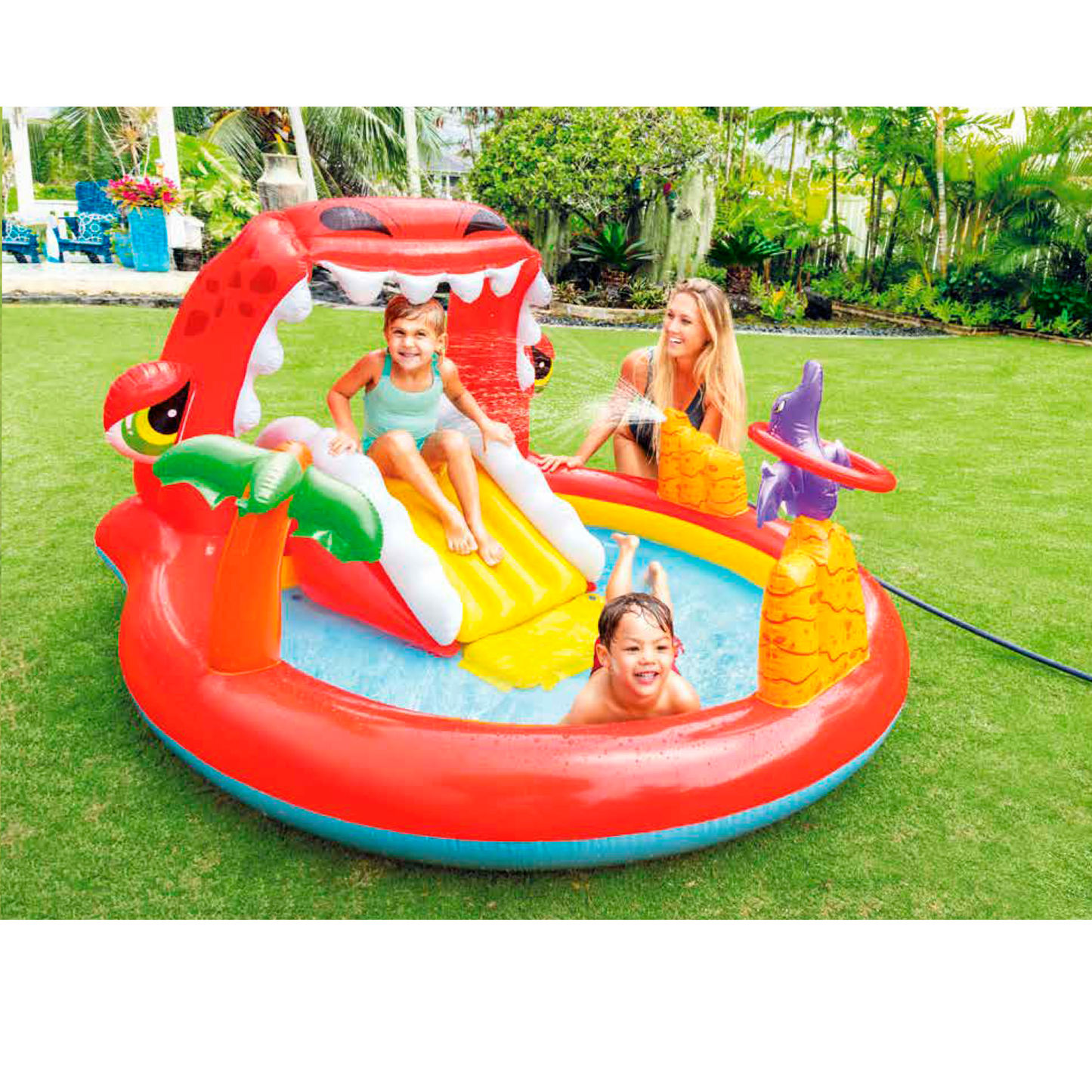 Happy Dino Play Center - Pool Inflatable