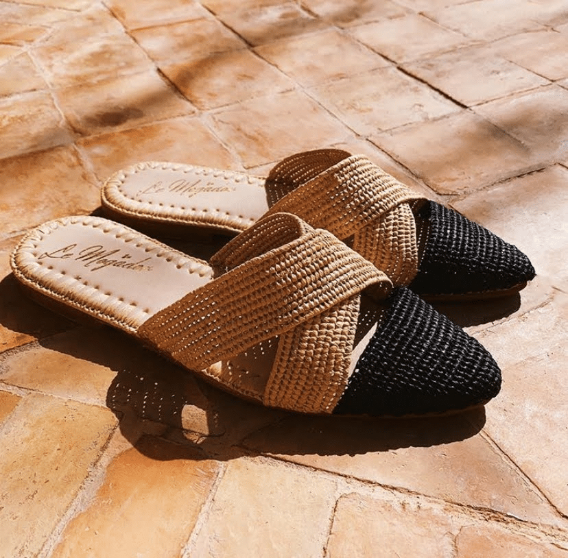 Azoulay Slides Nude Black - Shoes