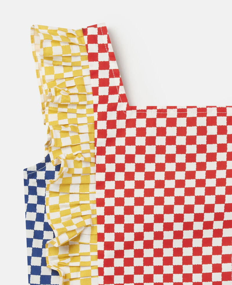 Load image into Gallery viewer, Multi Colour Gingham Top for Kids
