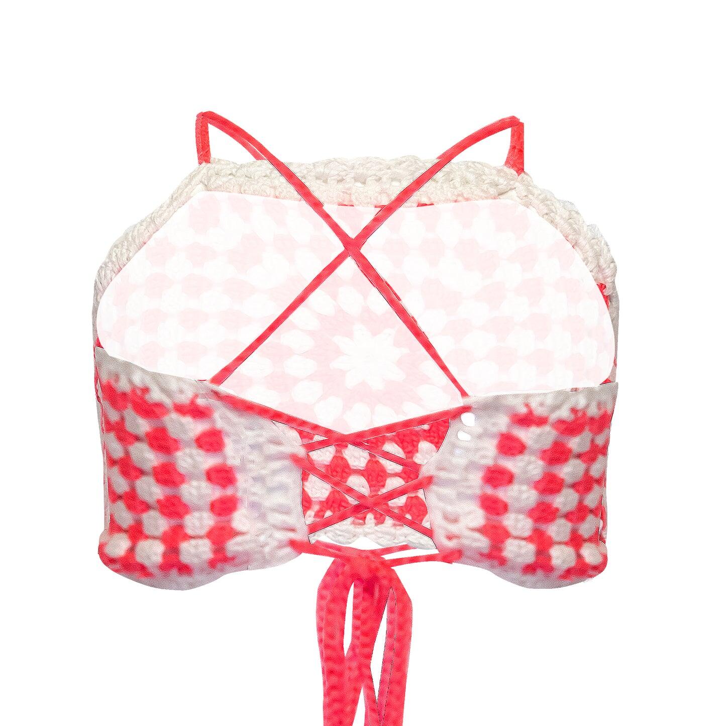 Kids Crochet Crop Top in Cotton