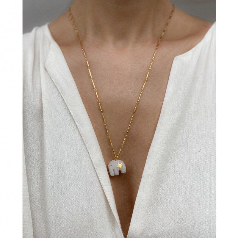 Hathi Gold Necklace - Necklace