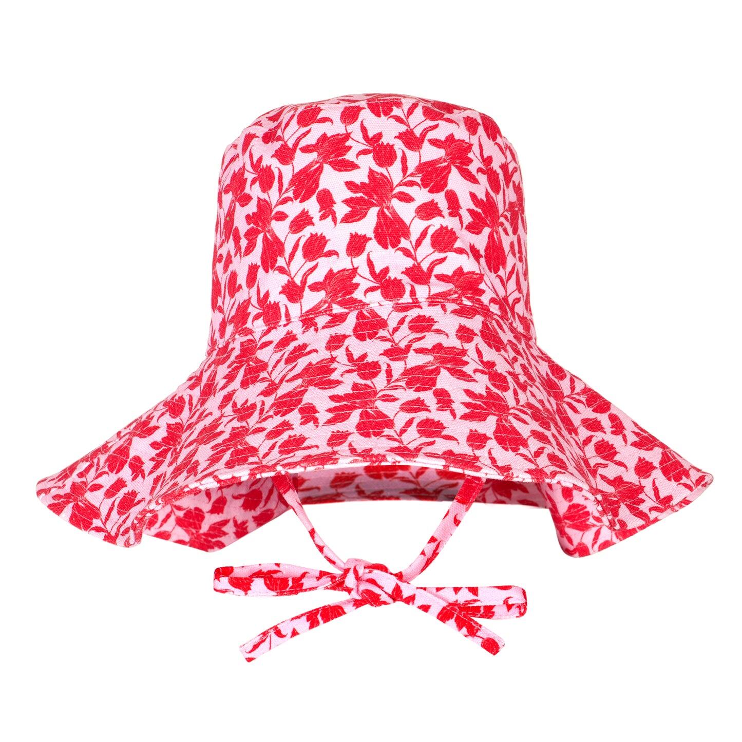 Fleur De Bloom Bucket Hat Chilli - Hat