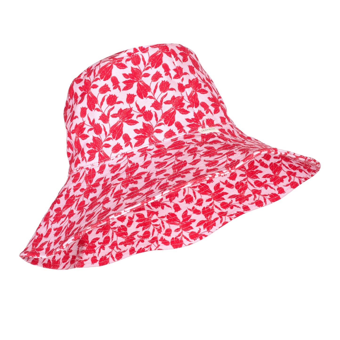 Fleur De Bloom Bucket Hat Chilli - Hat