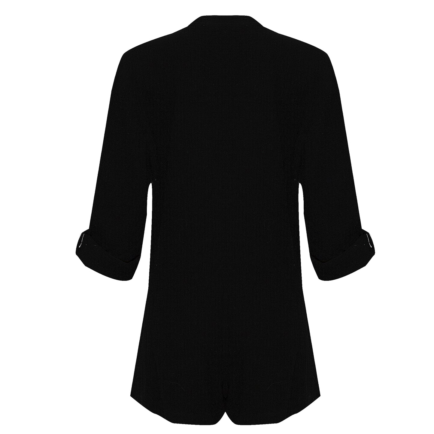 Double Cloth Playsuit Black