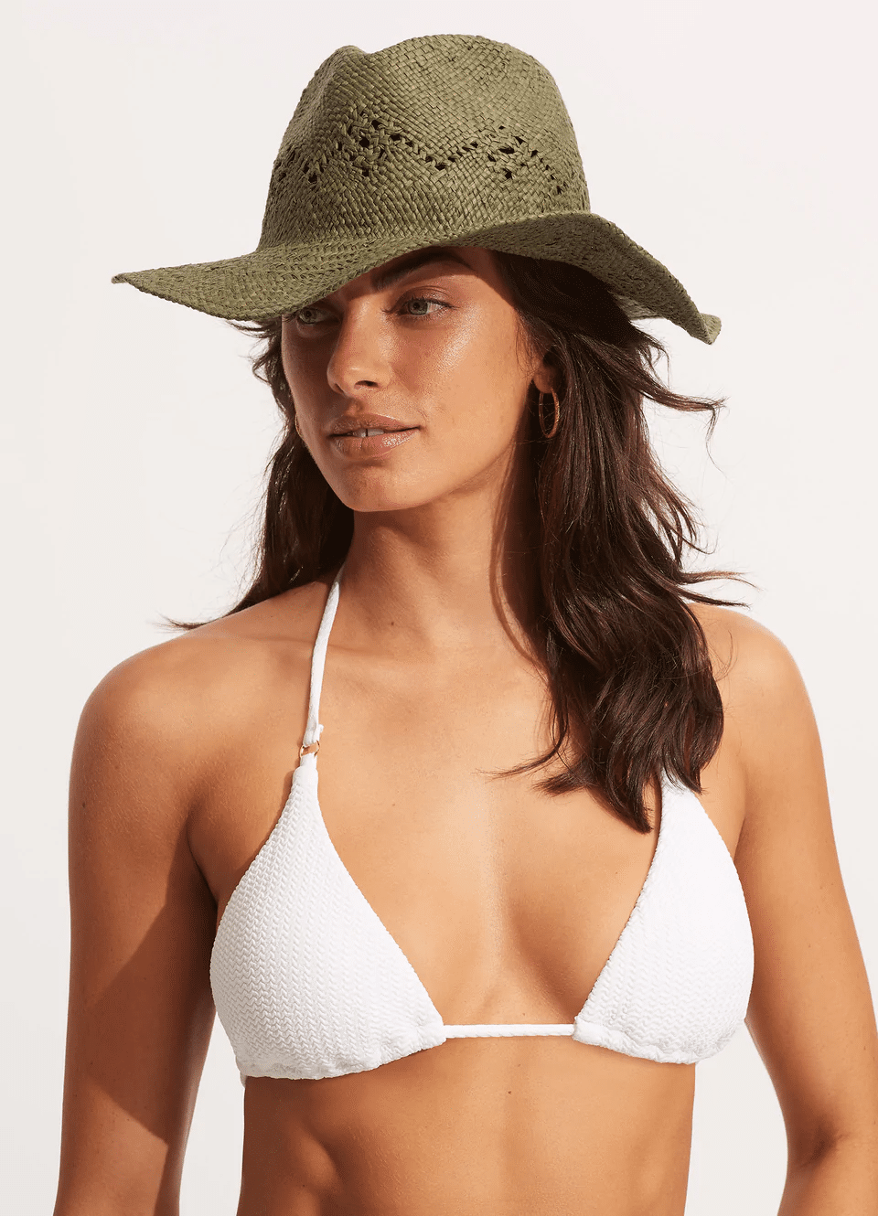Shady Lady Sails Panama Hat Olive - Hat