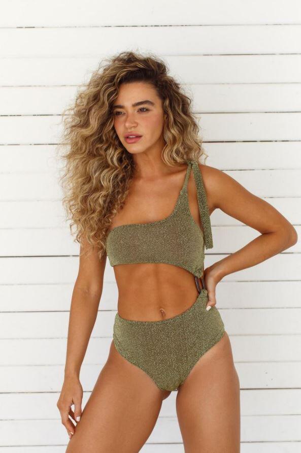 Side Cut One Piece Goldie - One Piece