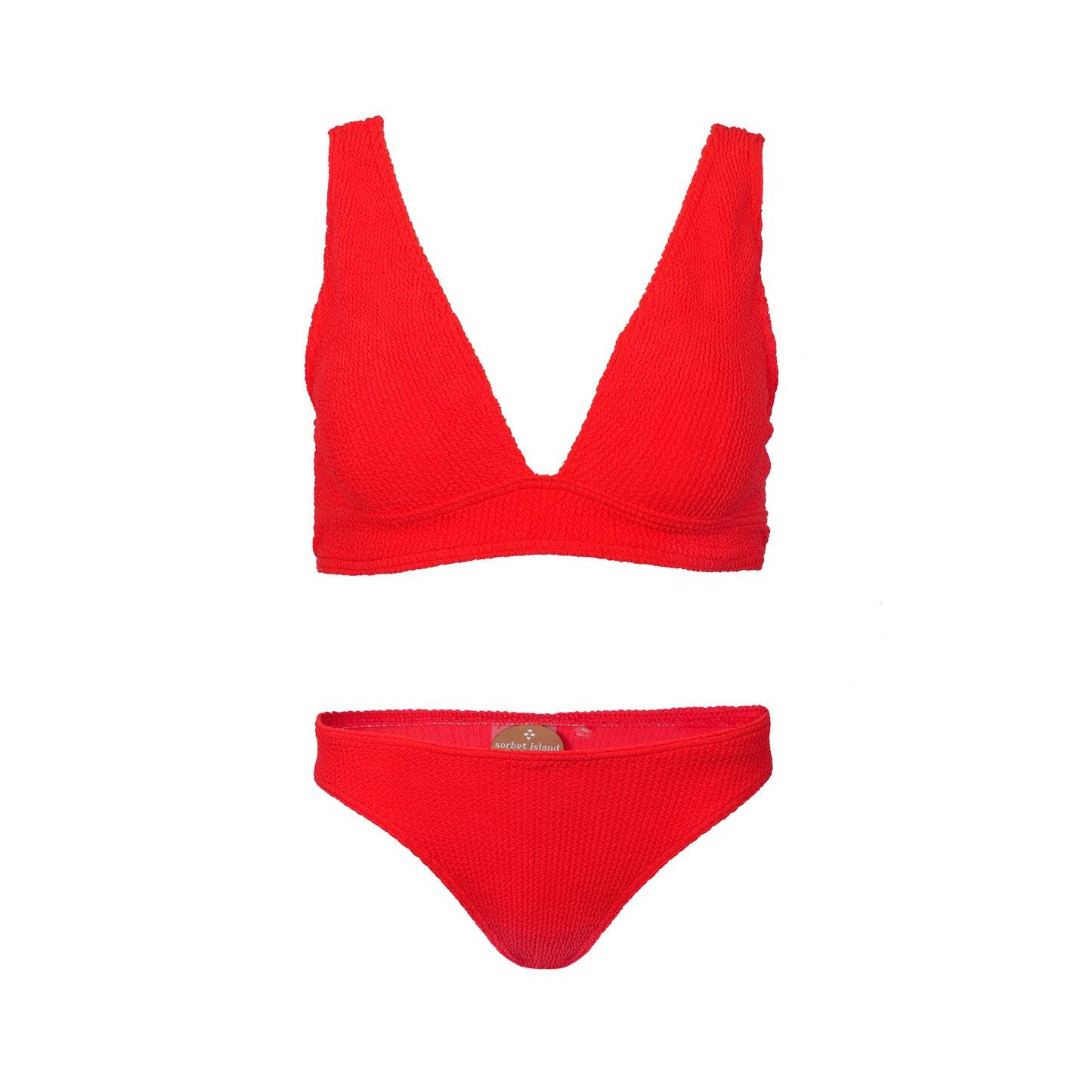 Women’s Red Bikini Set