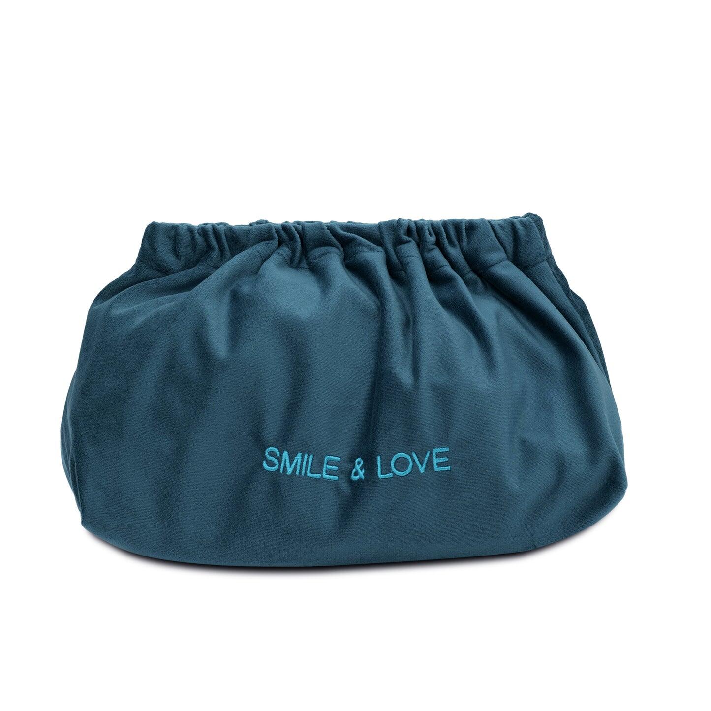 Velvet Clutch Bag Smile & Love