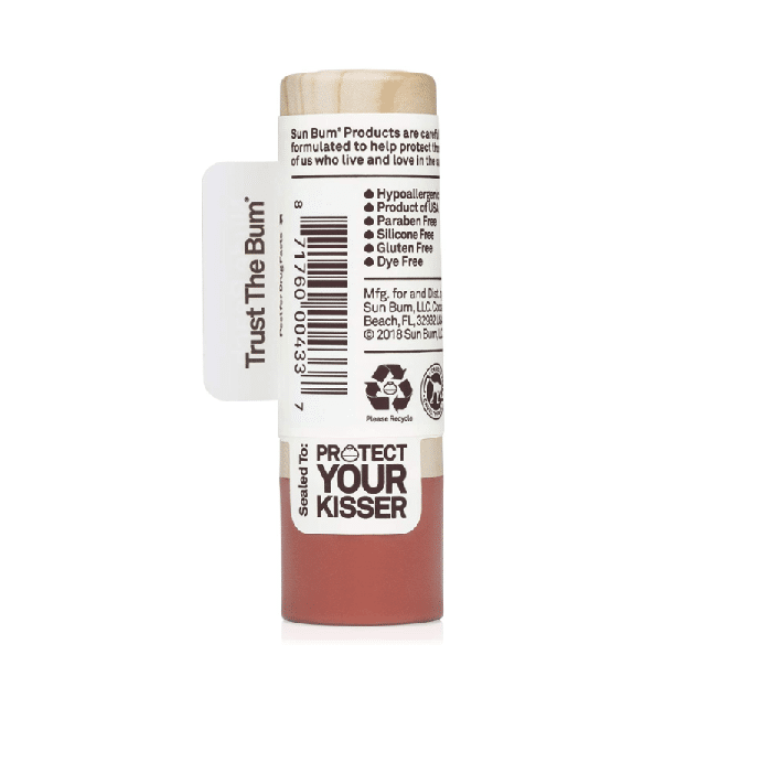 Sun Bum Tinted Lip Balm Nude Beach SPF15 - Lip Balm