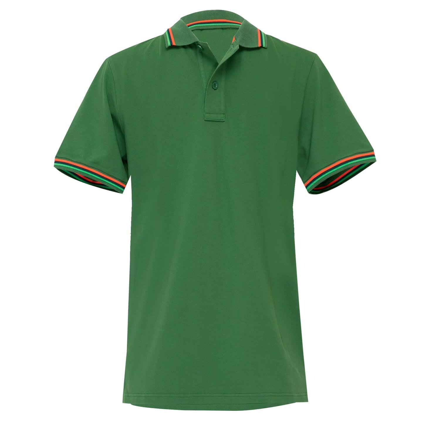 Load image into Gallery viewer, Mens Green Polo Shirt
