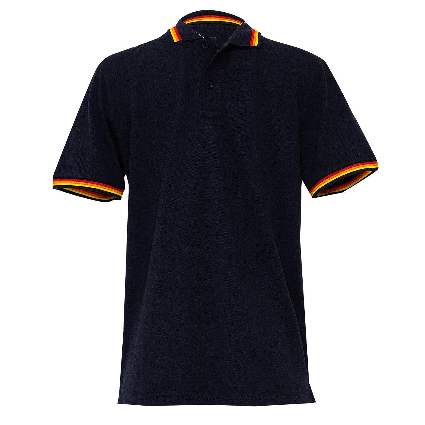 Load image into Gallery viewer, Pique Polo Shirt in Black
