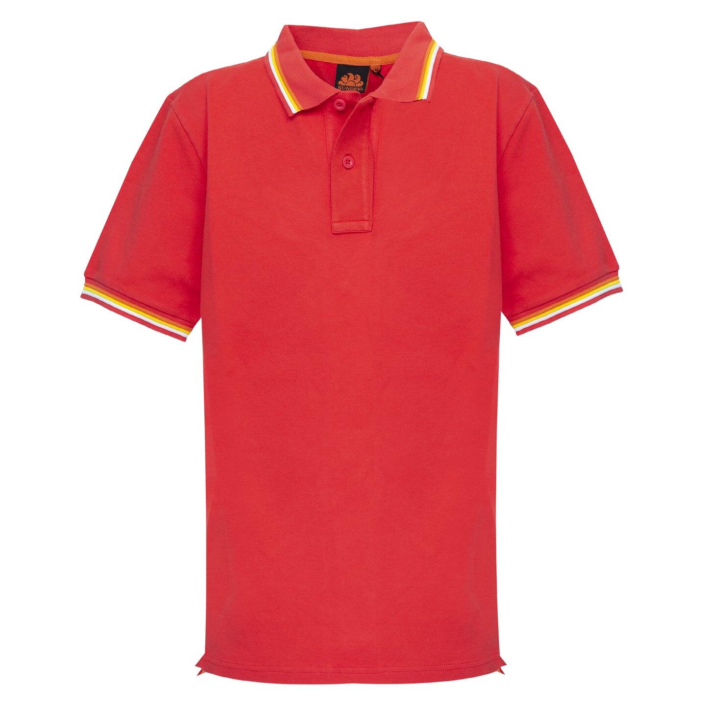 Sundek Polo Shirt For Men In Red