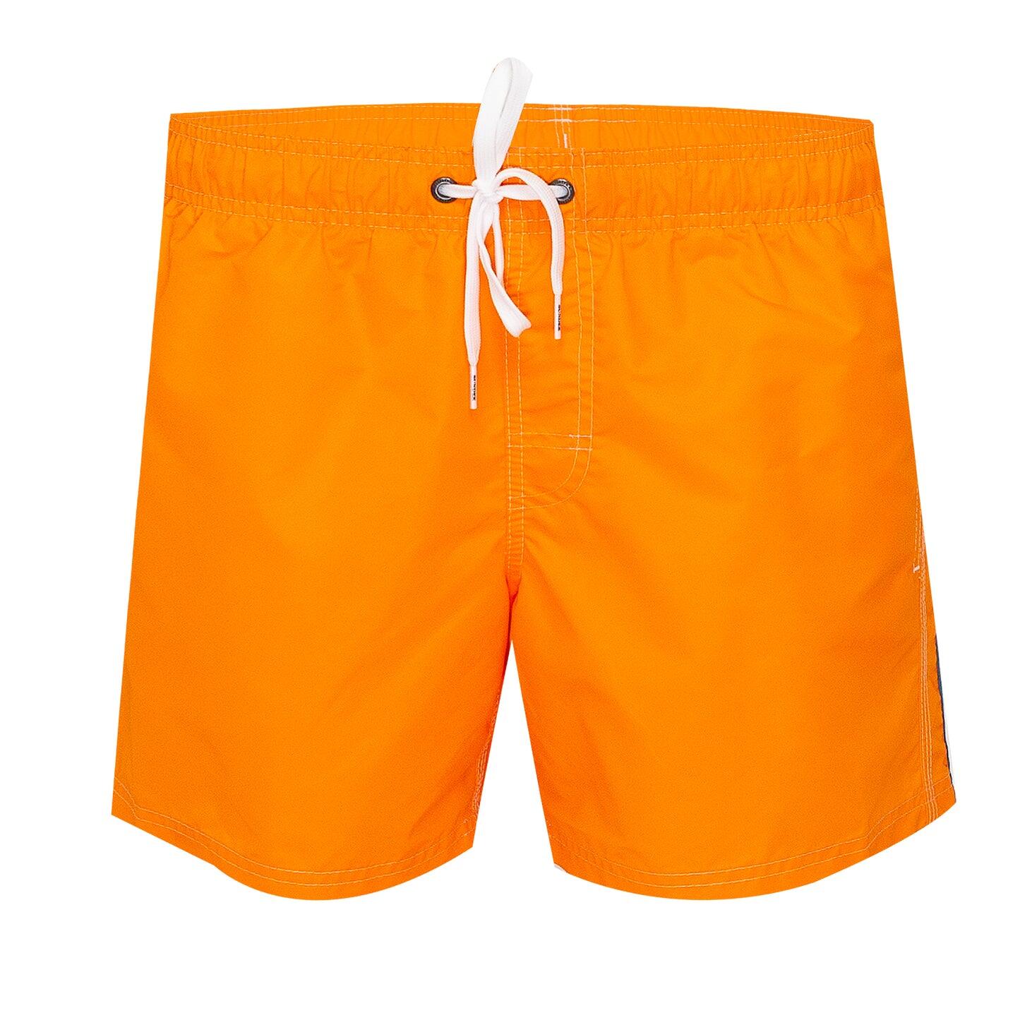 Orange Surf Shorts for Men