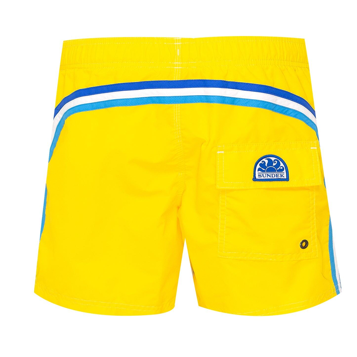Load image into Gallery viewer, sundek Bright Yellow Swim Shorts for Men

