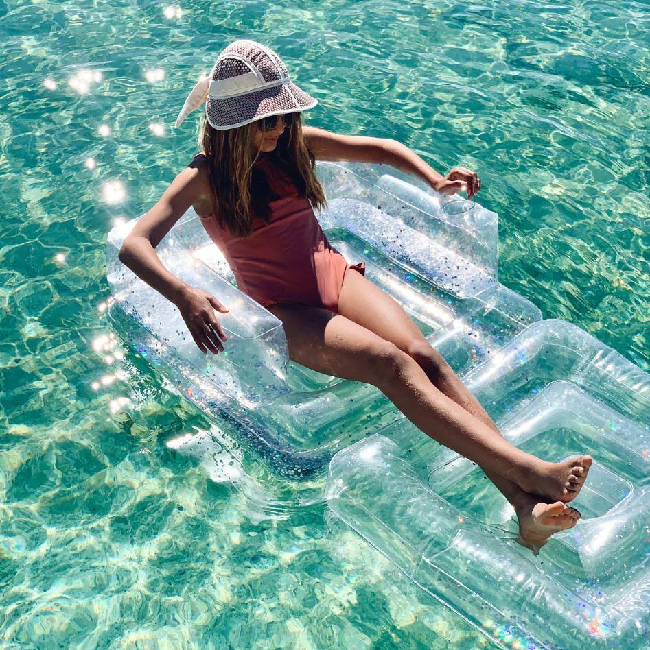 Inflatable Lilo Chair Glitter - Pool Inflatable