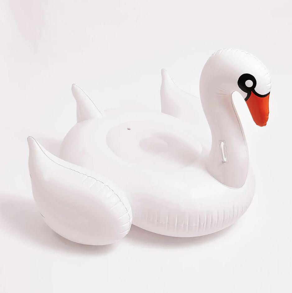 Luxe Ride-On Swan White - Pool Inflatable