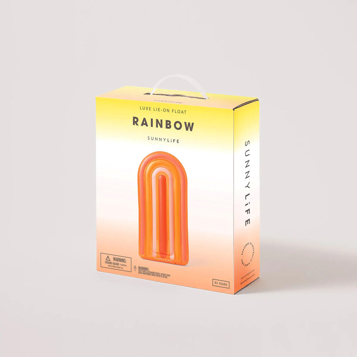 Luxe Lie-On Float Rainbow