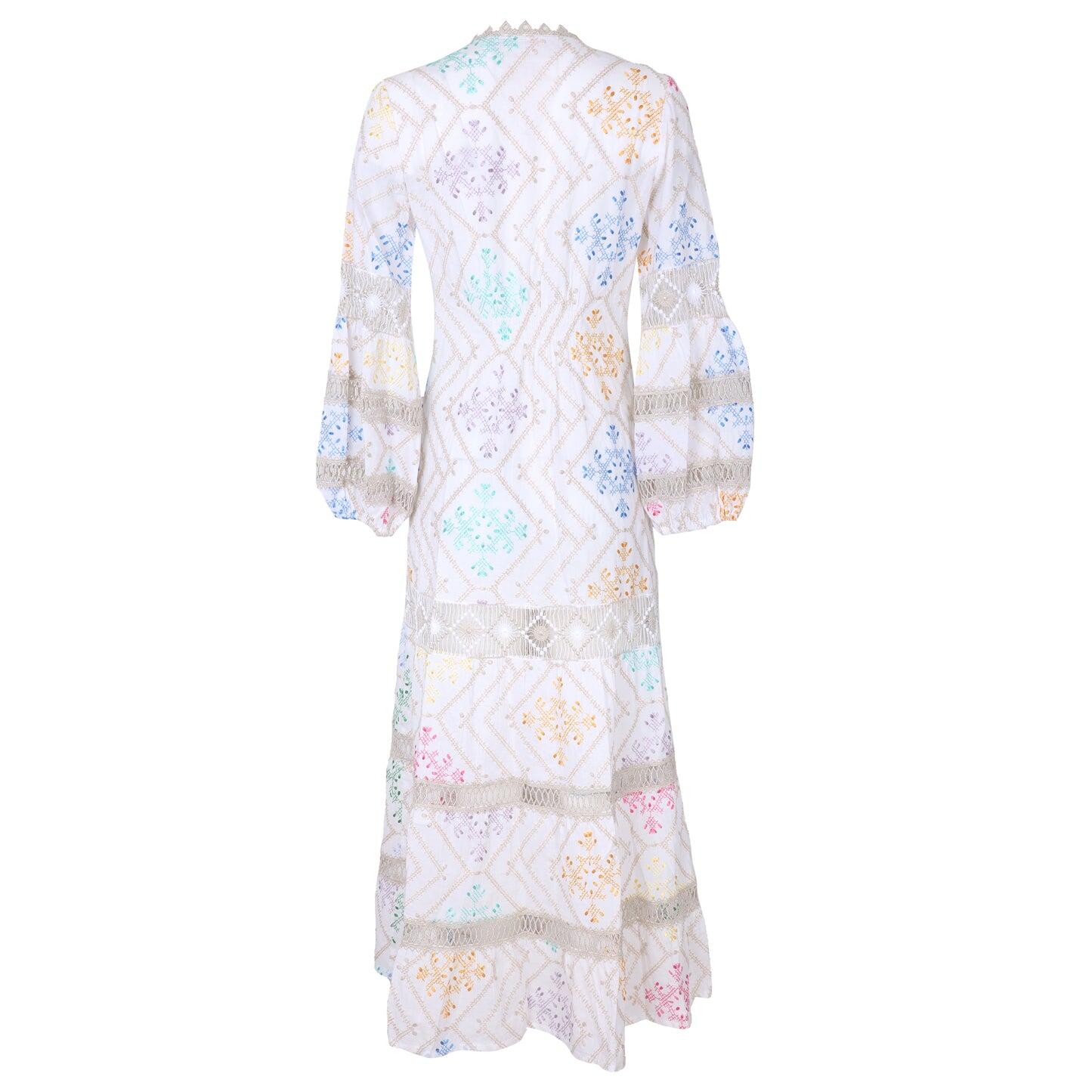 Long Sleeve Maxi Dress - Dress