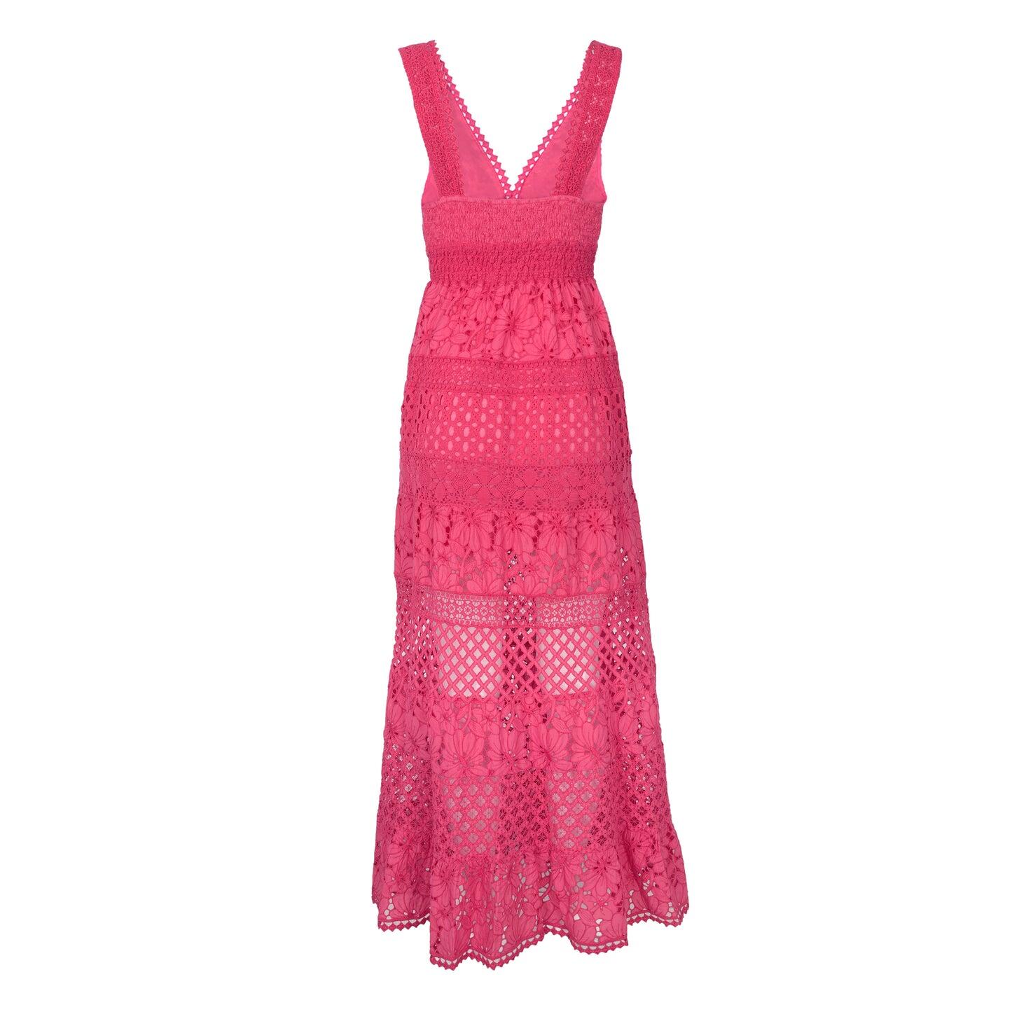 Morganite Maxi Dress Corallo - Dress