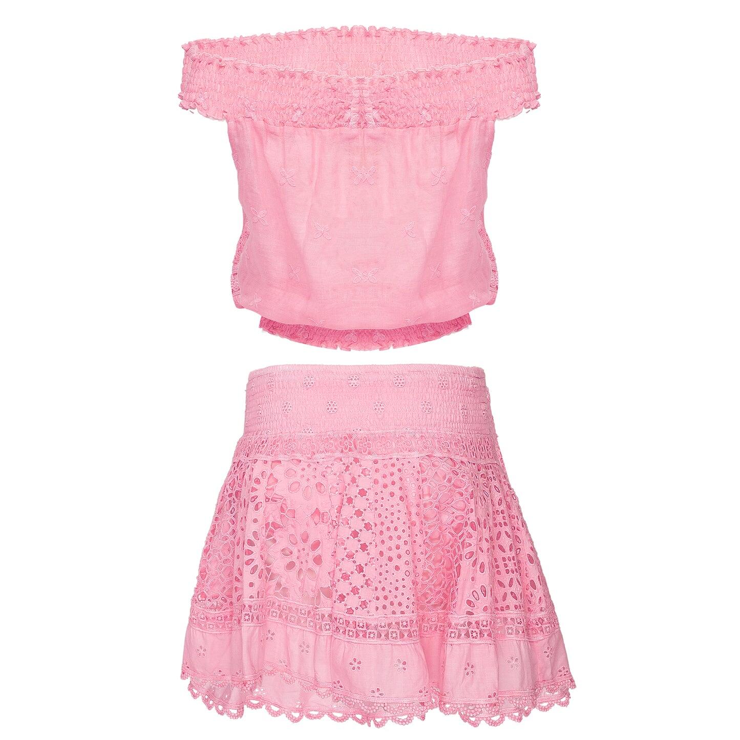 Lima Skirt & Venezuela Pink - Set