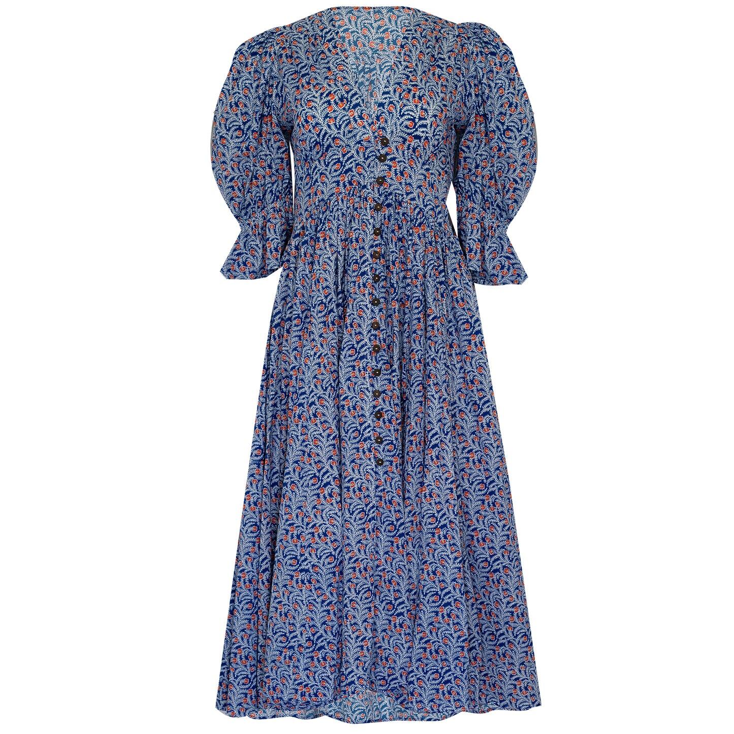 Xola Maxi Dress Jasmine Blue - Dress