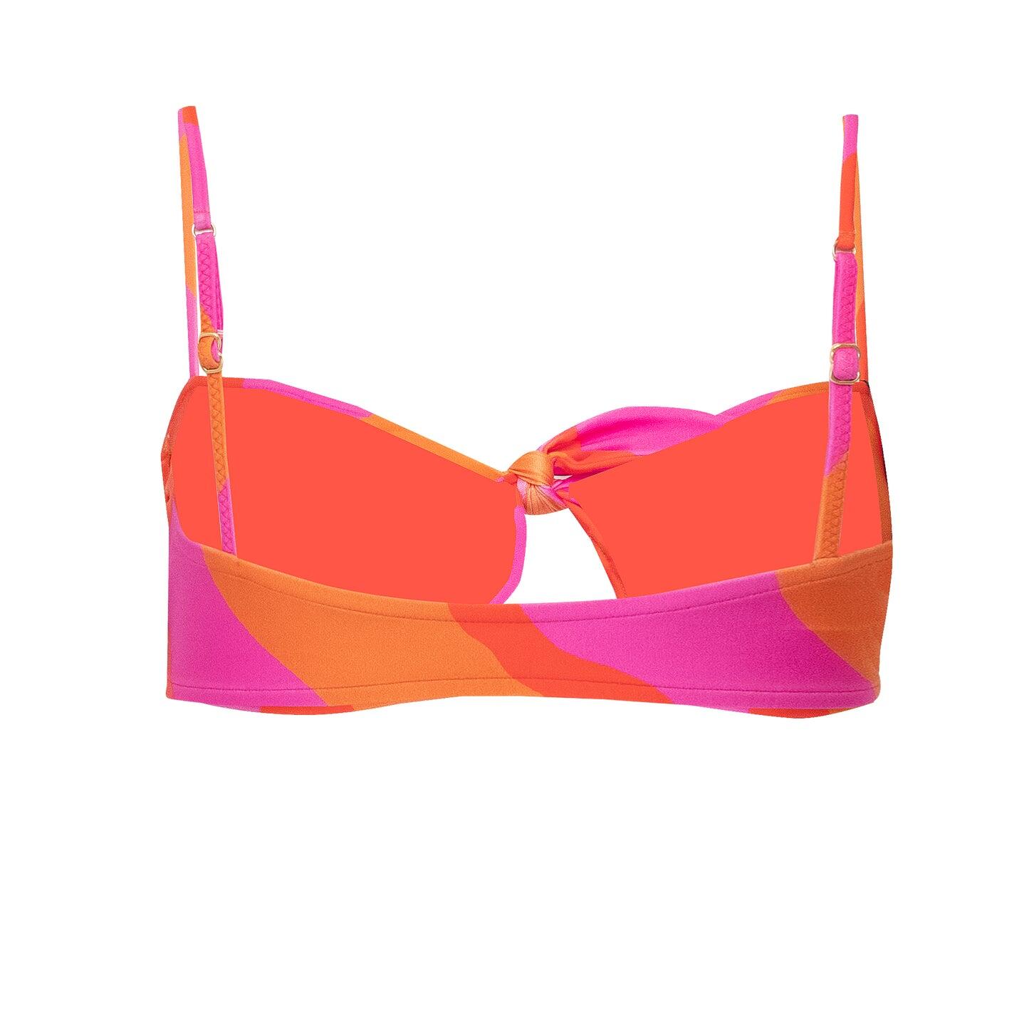 Load image into Gallery viewer, Artsy Cut Out Bikini Top
