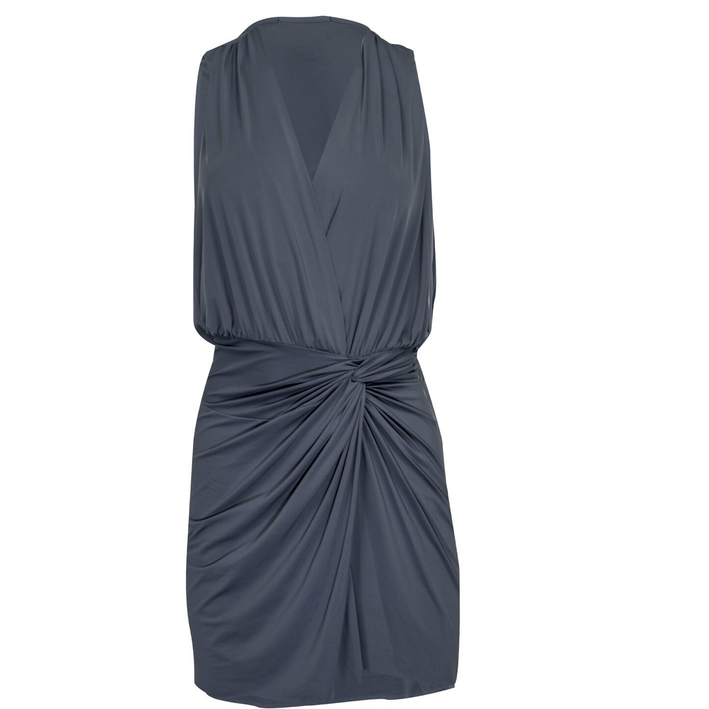 Solid Karina Mini Cover Up Grey - Cover Up